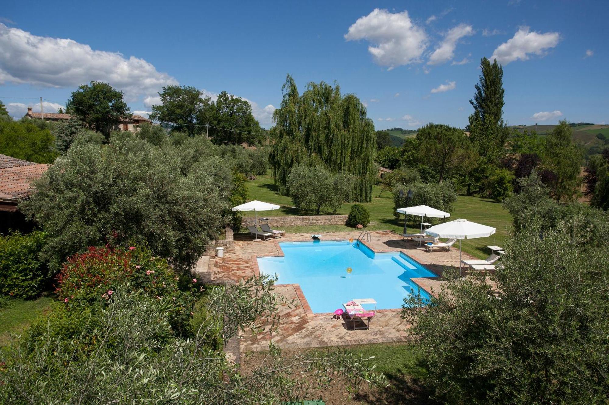 Agriturismo Tre Querce Penna San Giovanni Eksteriør bilde